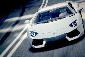 cars, Lamborghini, Aventador, Forza, Motorsport