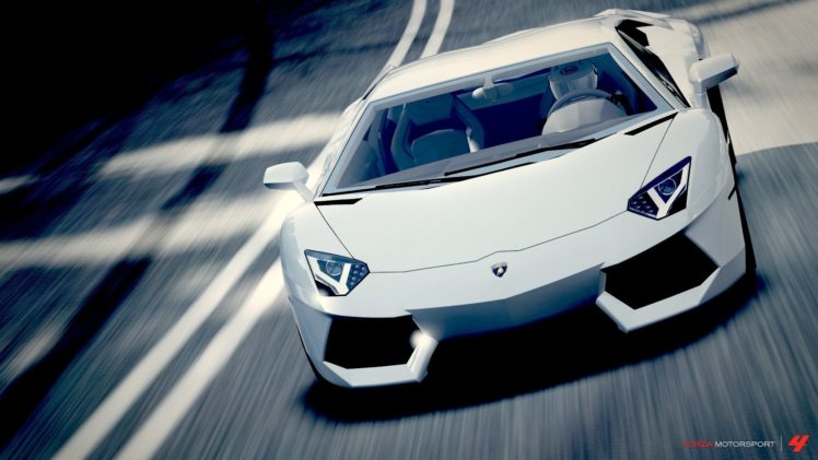 cars, Lamborghini, Aventador, Forza, Motorsport HD Wallpaper Desktop Background