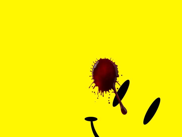 watchmen, Yellow, Smiley, Face