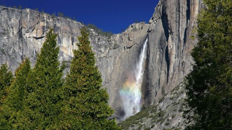 falls, California, National, Park, Yosemite, National, Park HD Wallpaper Desktop Background