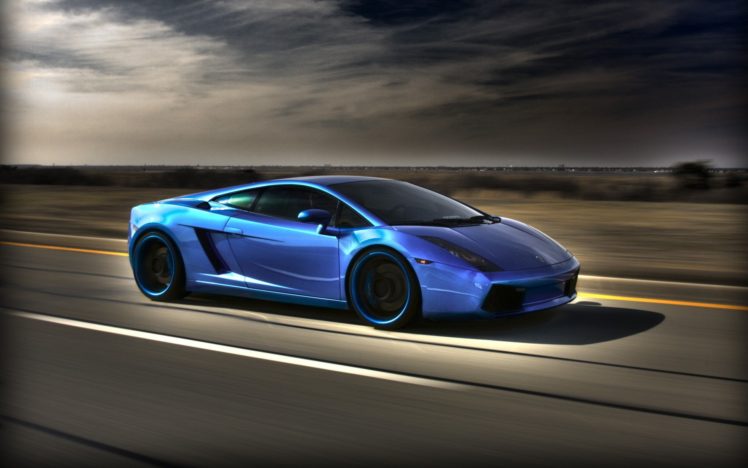 blue, Cars, Lamborghini, Lamborghini, Gallardo HD Wallpaper Desktop Background