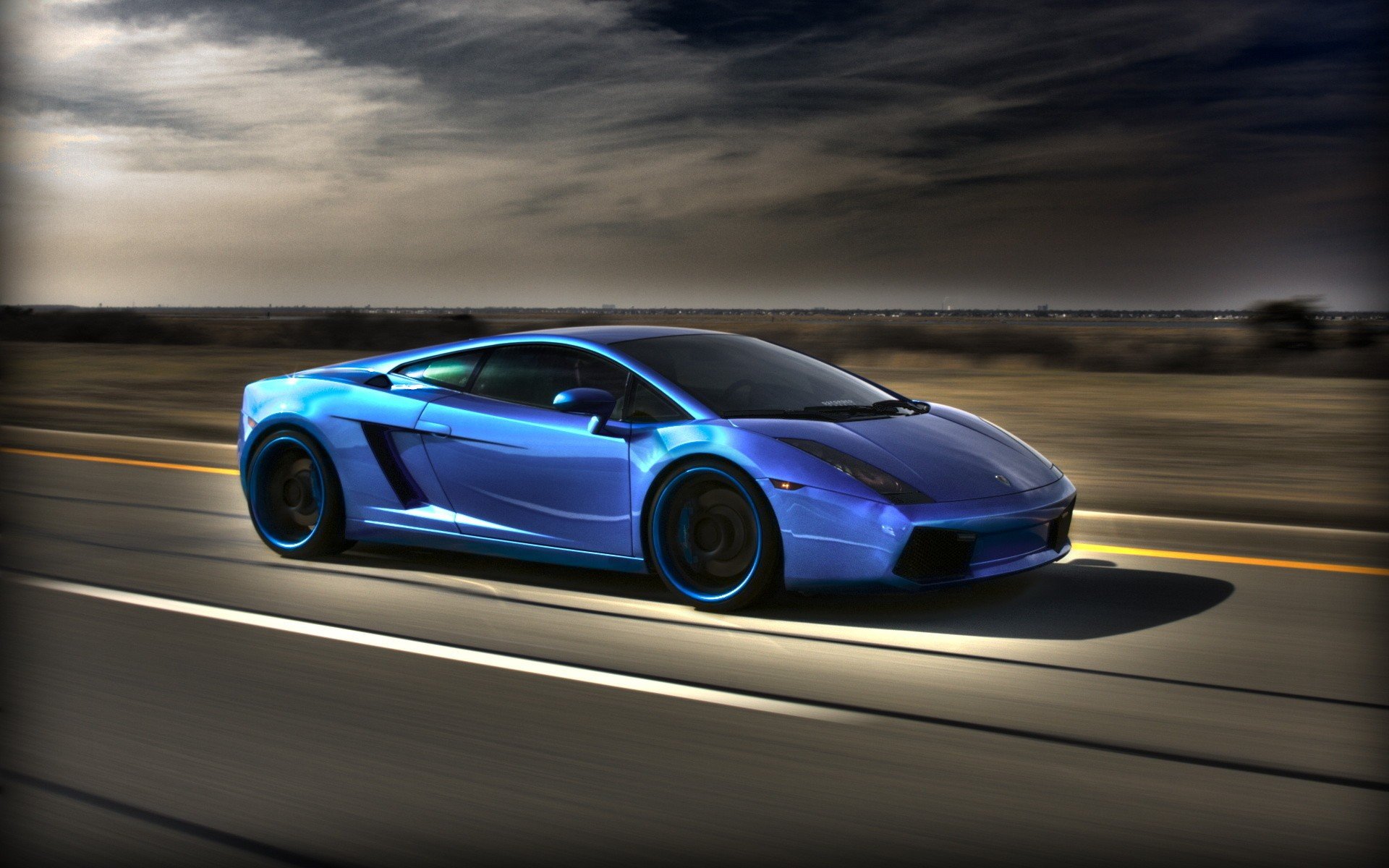 blue, Cars, Lamborghini, Lamborghini, Gallardo Wallpaper