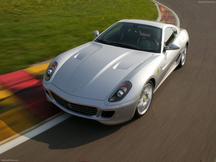 cars, Silver, Ferrari, 599, Ferrari, 599, Gtb, Fiorano HD Wallpaper Desktop Background