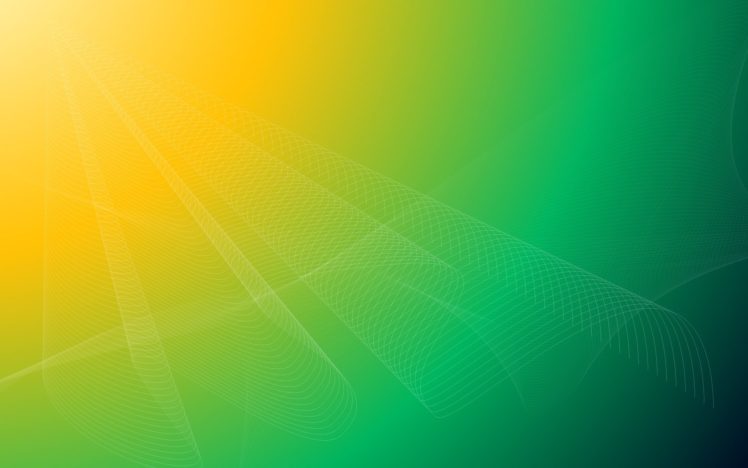 green, Minimalistic, Yellow HD Wallpaper Desktop Background