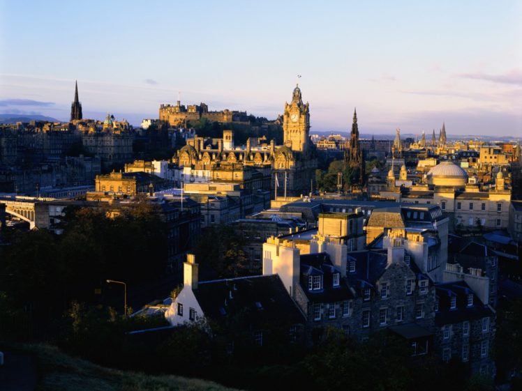 cityscapes, Scotland, Edinburgh HD Wallpaper Desktop Background