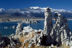mountains, Landscapes, California, Rock, Formations, Mono, Lake