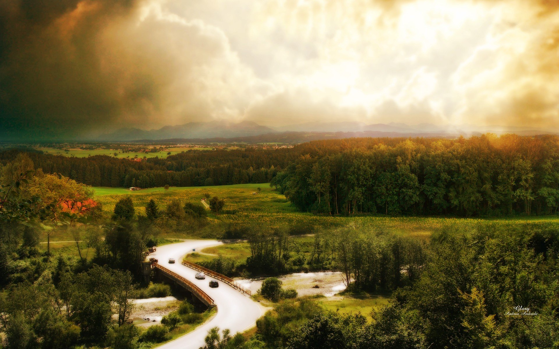 nature, Roads Wallpaper