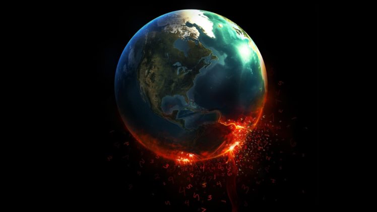 earth, Knowing, Burning HD Wallpaper Desktop Background
