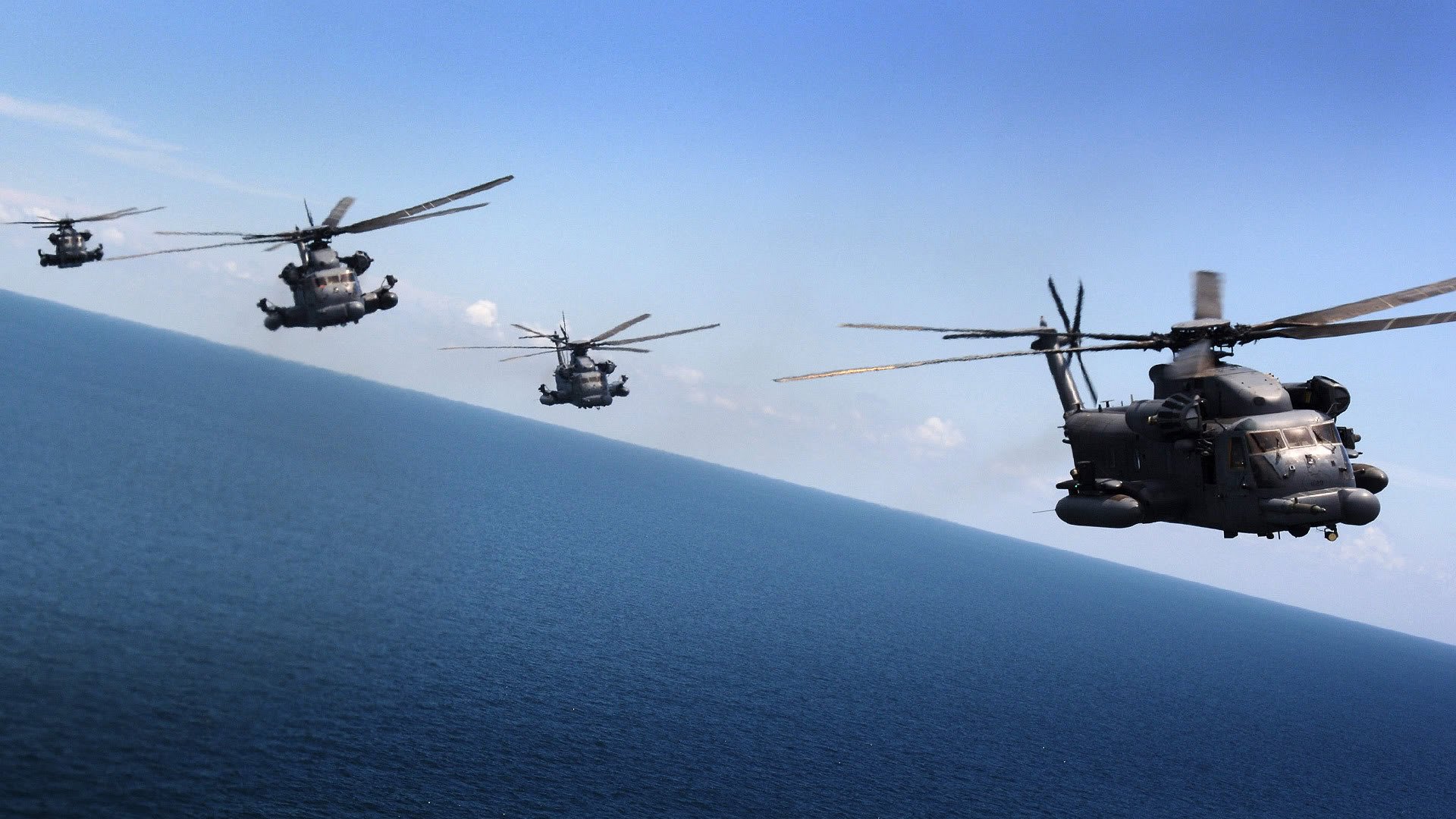 aircraft, Helicopters, Vehicles, Mh 53, Pave, Low Wallpaper