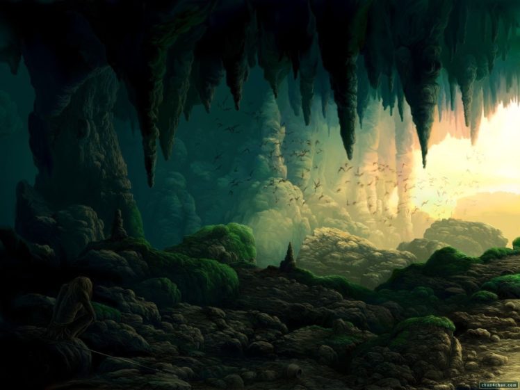 caves, Cavern HD Wallpaper Desktop Background