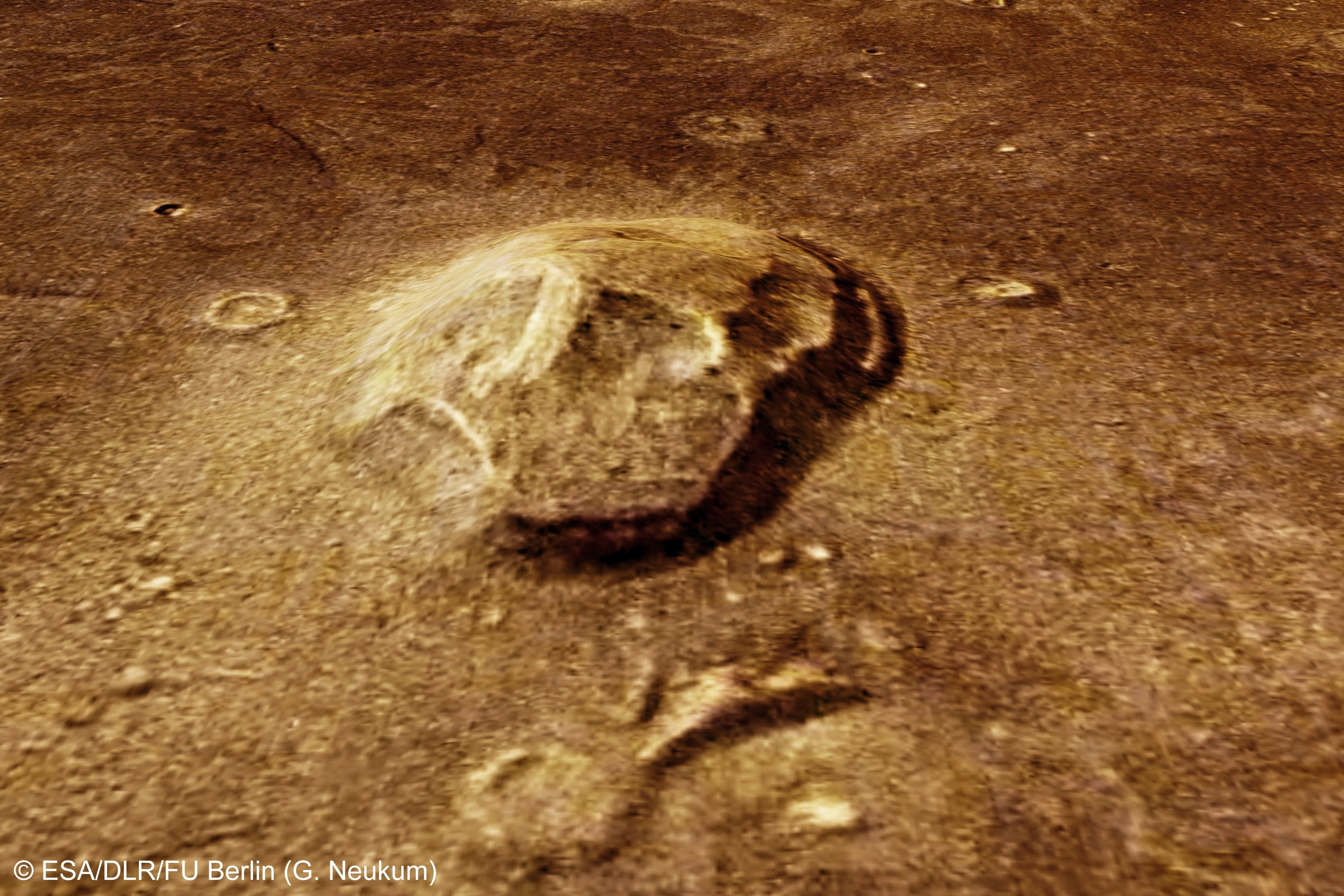 naturally, And039skull shapedand039, Formation, In, Mars, Cydonia, Region, 3000x2000 Wallpaper