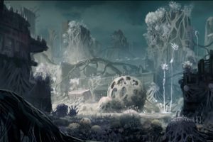 romantically, Apocalyptic, Fantasy, Sci fi, City, Forest, Ruins