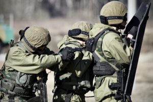russian, Police, Troops, Special, Operators, From, 33rd, Special, Purpose, Unit, Peresvet, Surmount, The, Assault, Course, Pya, Pistol