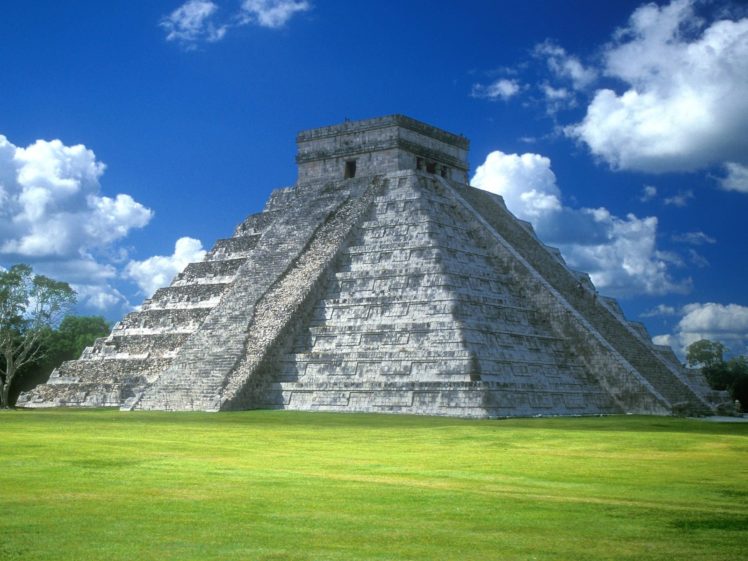 pyramid, Of, Kukulkn, Chichen, Itza, Mexico normal HD Wallpaper Desktop Background