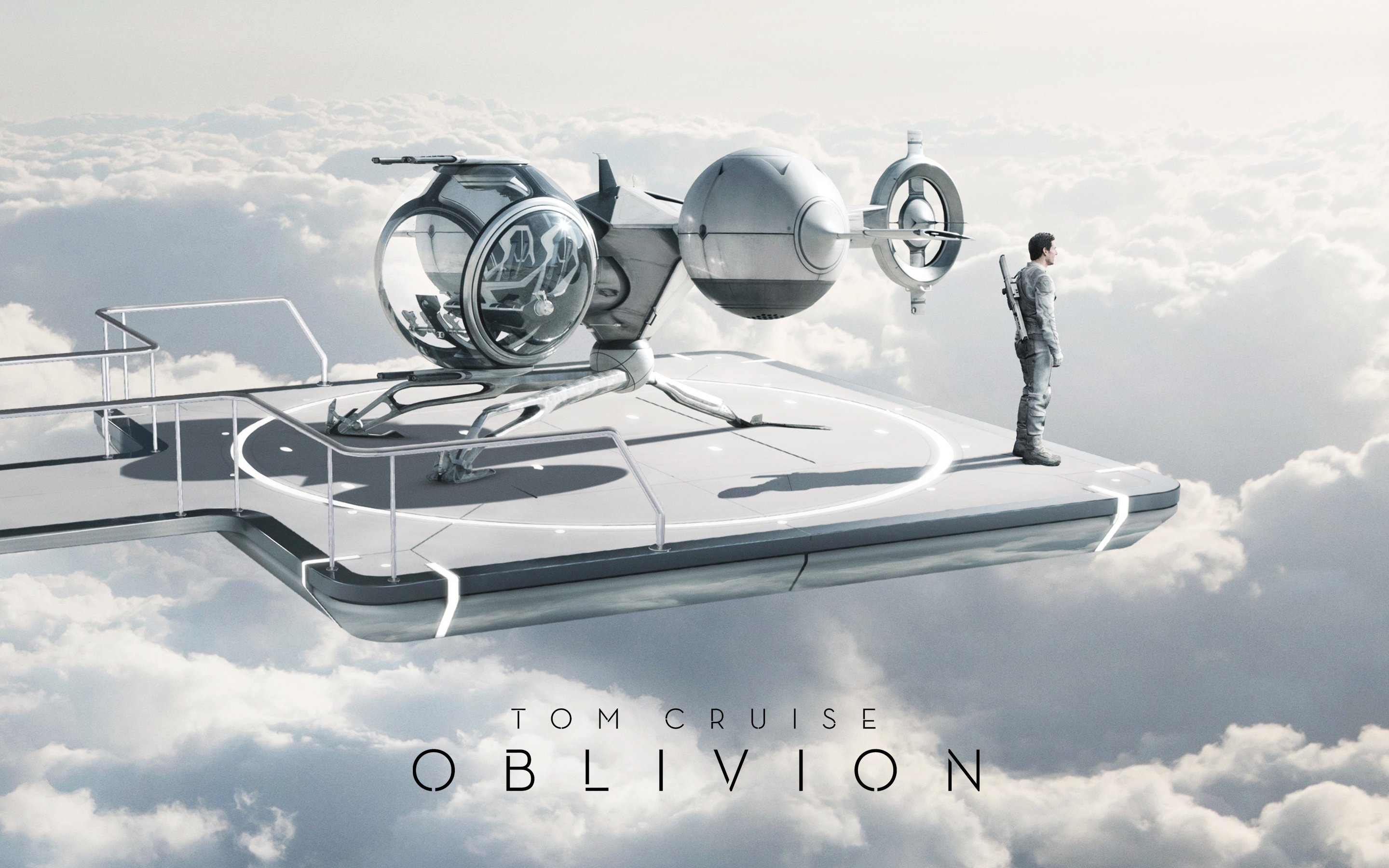 tom, Cruise, Oblivion, Movie wide Wallpaper