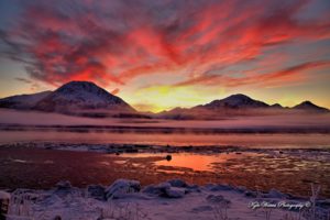 twilight, Cook, Inlet, Alaska wide