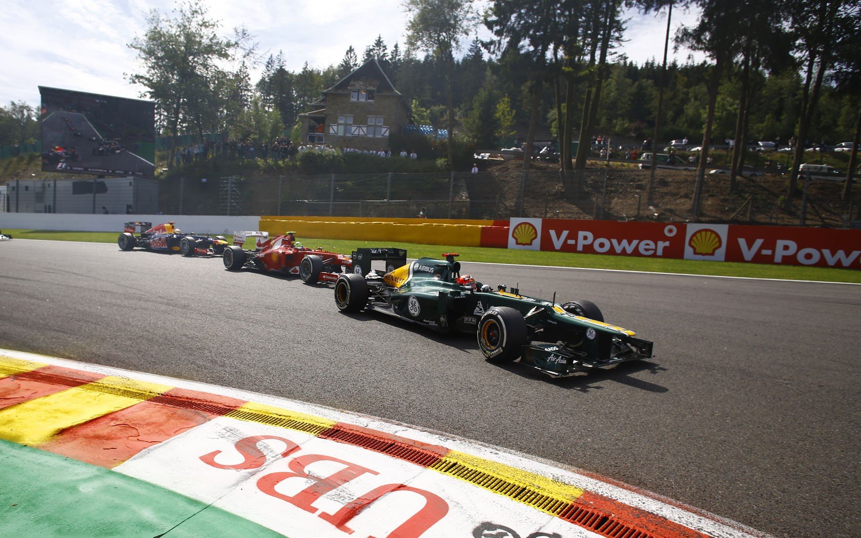 formula, One, Spa, Francorchamps Wallpaper