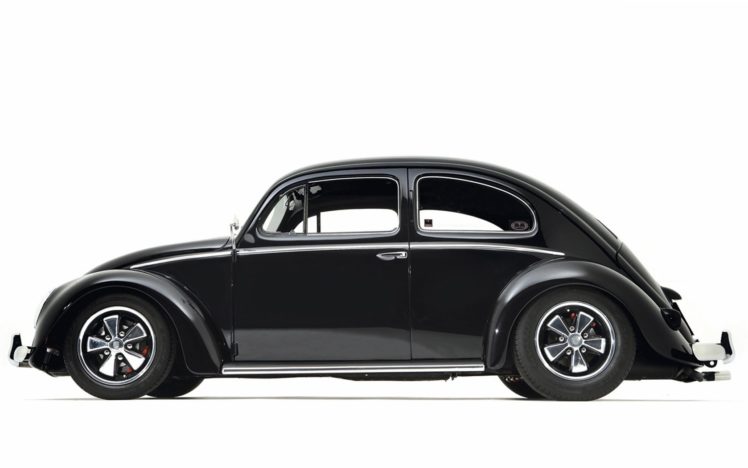 cars, Monochrome, Vehicles, Volkswagen, Beetle, Side, View HD Wallpaper Desktop Background