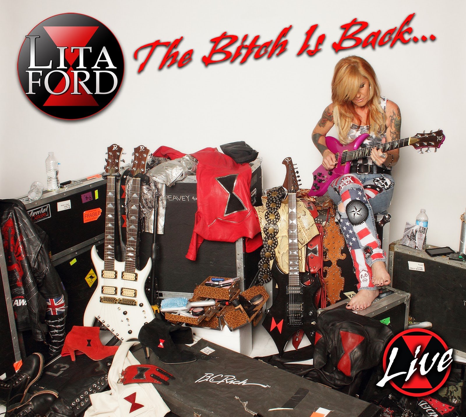 lita, Ford, Heavy, Metal, Hard, Rock, Babe, Poster, Guitar Wallpaper
