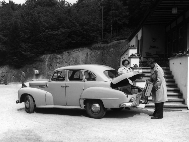 1951 53, Opel, Kapitan, Retro HD Wallpaper Desktop Background