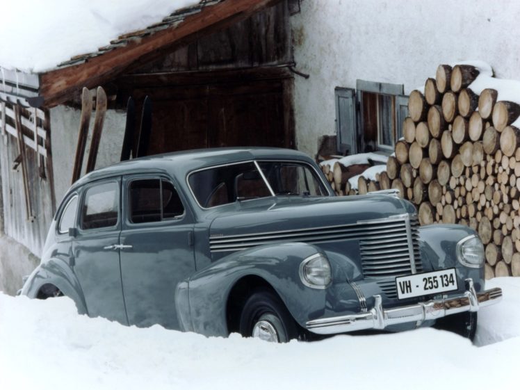 1939, Opel, Kapitan, Retro HD Wallpaper Desktop Background