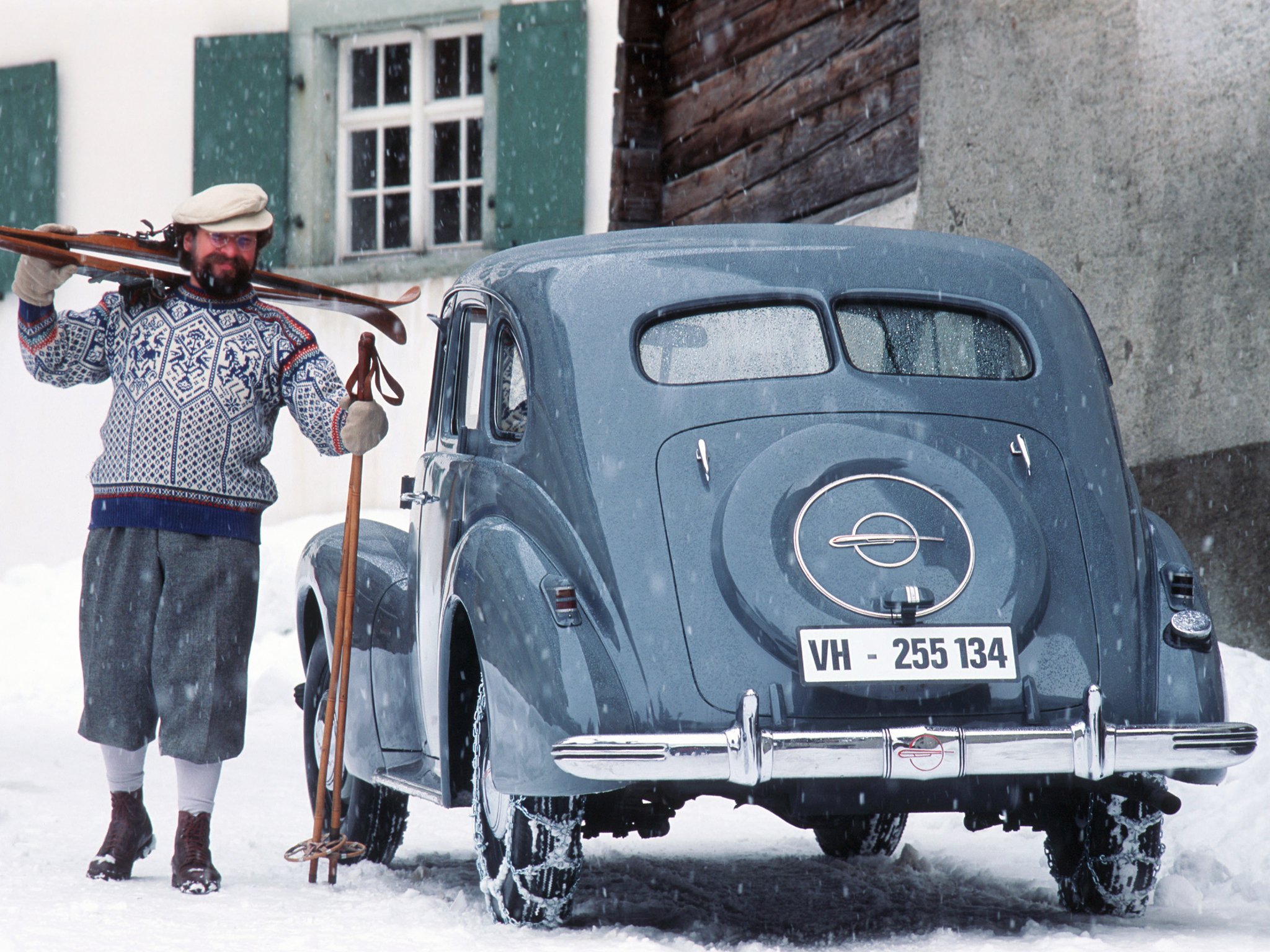 1939, Opel, Kapitan, Retro, Ee Wallpaper