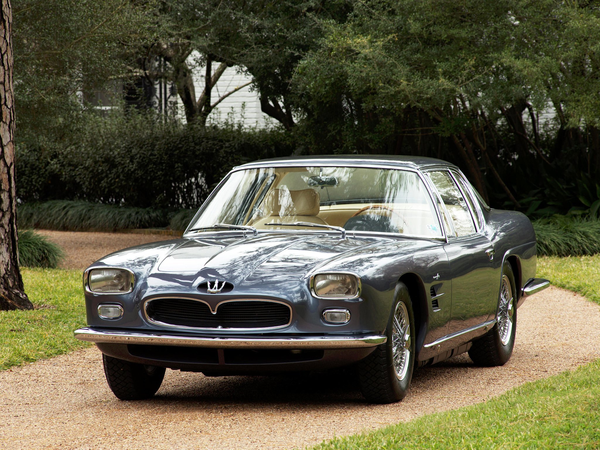 1962 64, Maserati, 5000, G t, Frua, Coupe, Supercar, Classic Wallpaper