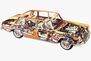 1964 81, Mercedes, Benz, 600, W100, Luxury, Interior, Engine