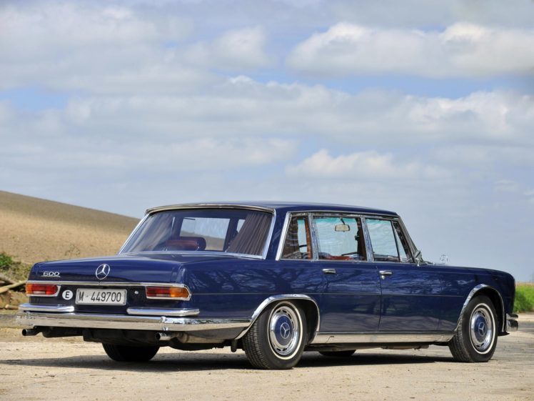 1964 81, Mercedes, Benz, 600, W100, Luxury, Fs HD Wallpaper Desktop Background