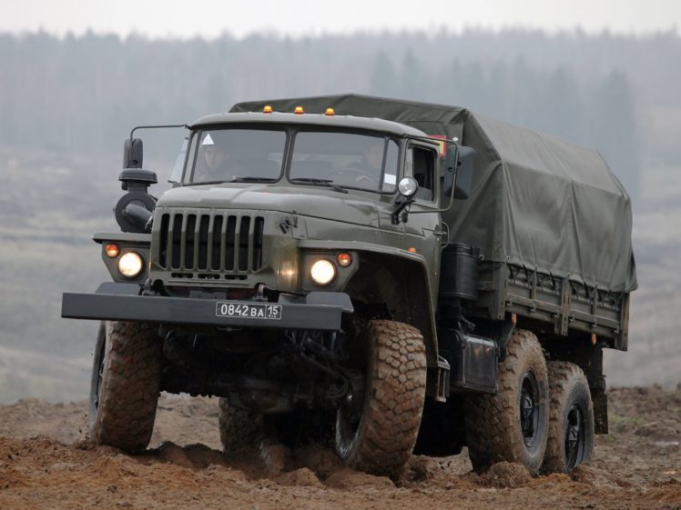 1993, Ural, 4320 10, 6×6, Offroad, Truck, Military, Semi, Tractor HD Wallpaper Desktop Background