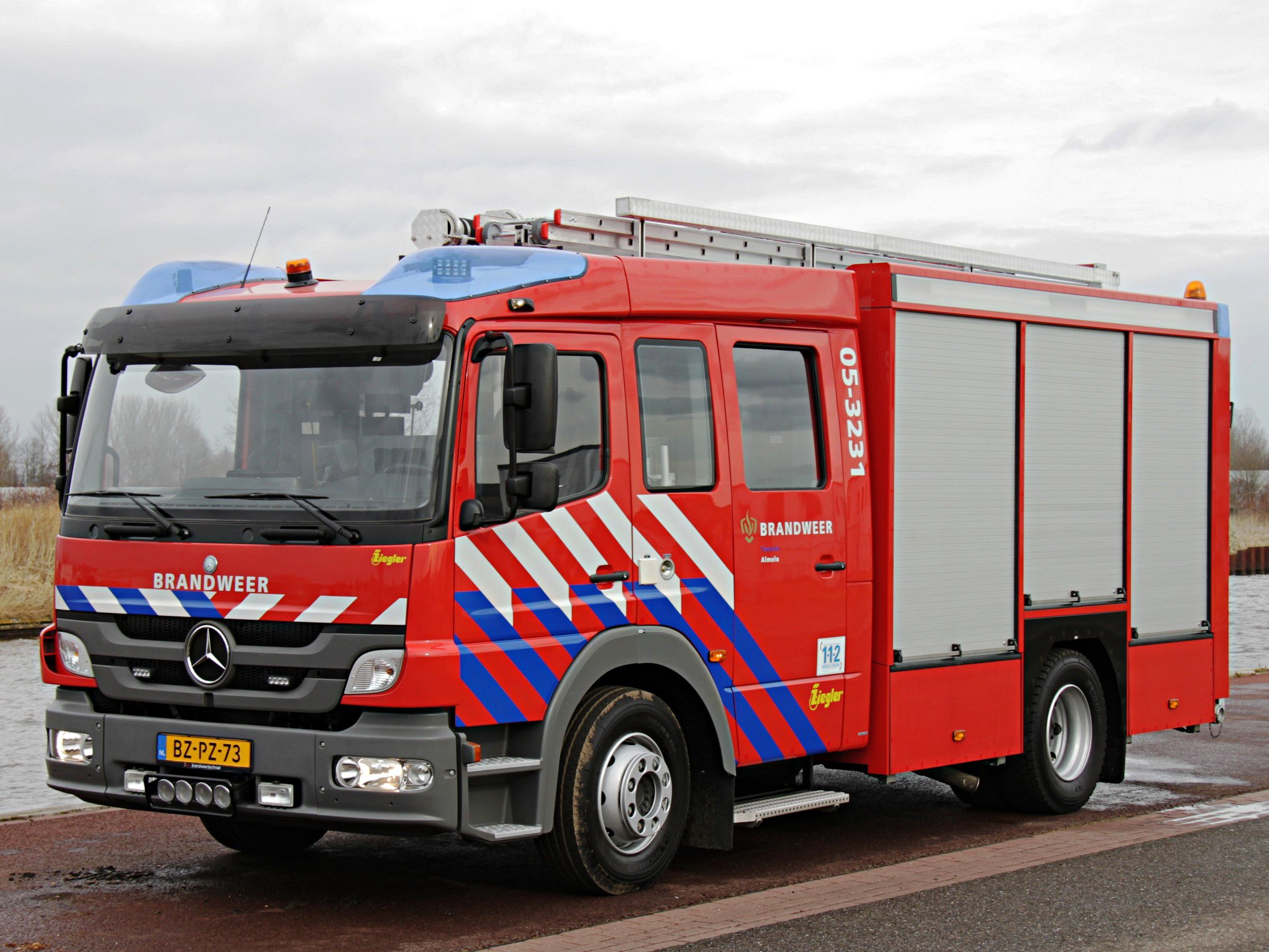 2012, Ziegler, Mercedes, Benz, Atego, 1426f, Brandweer, Firetruck, Emergency, Semi, Tractor Wallpaper