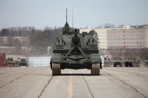 2s19m2, Msta s, Sph, Howtizer, Russian, Army, Russia, Parade, Victory, Day, Parade, 2014, Rehearsal, In, Alabin