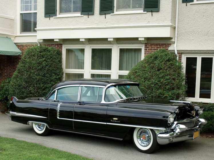 1956, Cadillac, Fleetwood, Sixty, Special,  6019x , Luxury, Retro HD Wallpaper Desktop Background