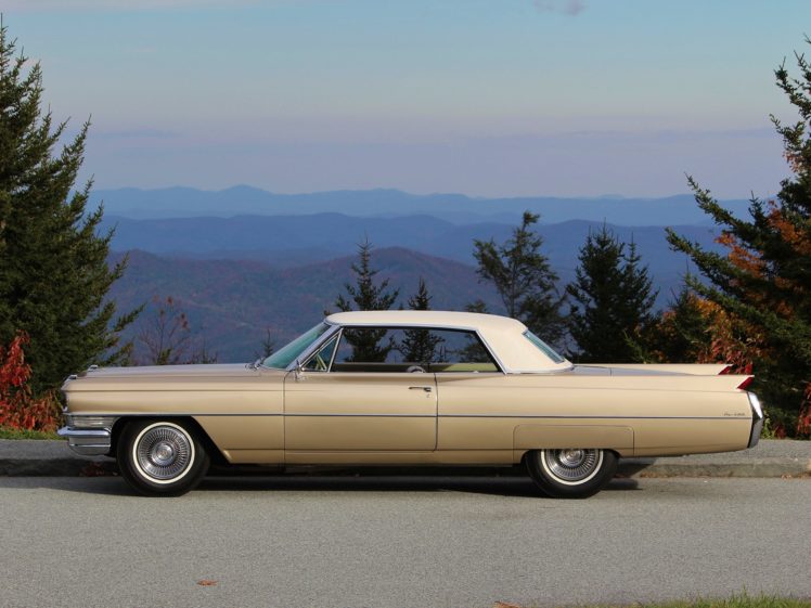 1964, Cadillac, Coupe de ville,  6357j , Coupe, Ville, Classic, Luxury HD Wallpaper Desktop Background