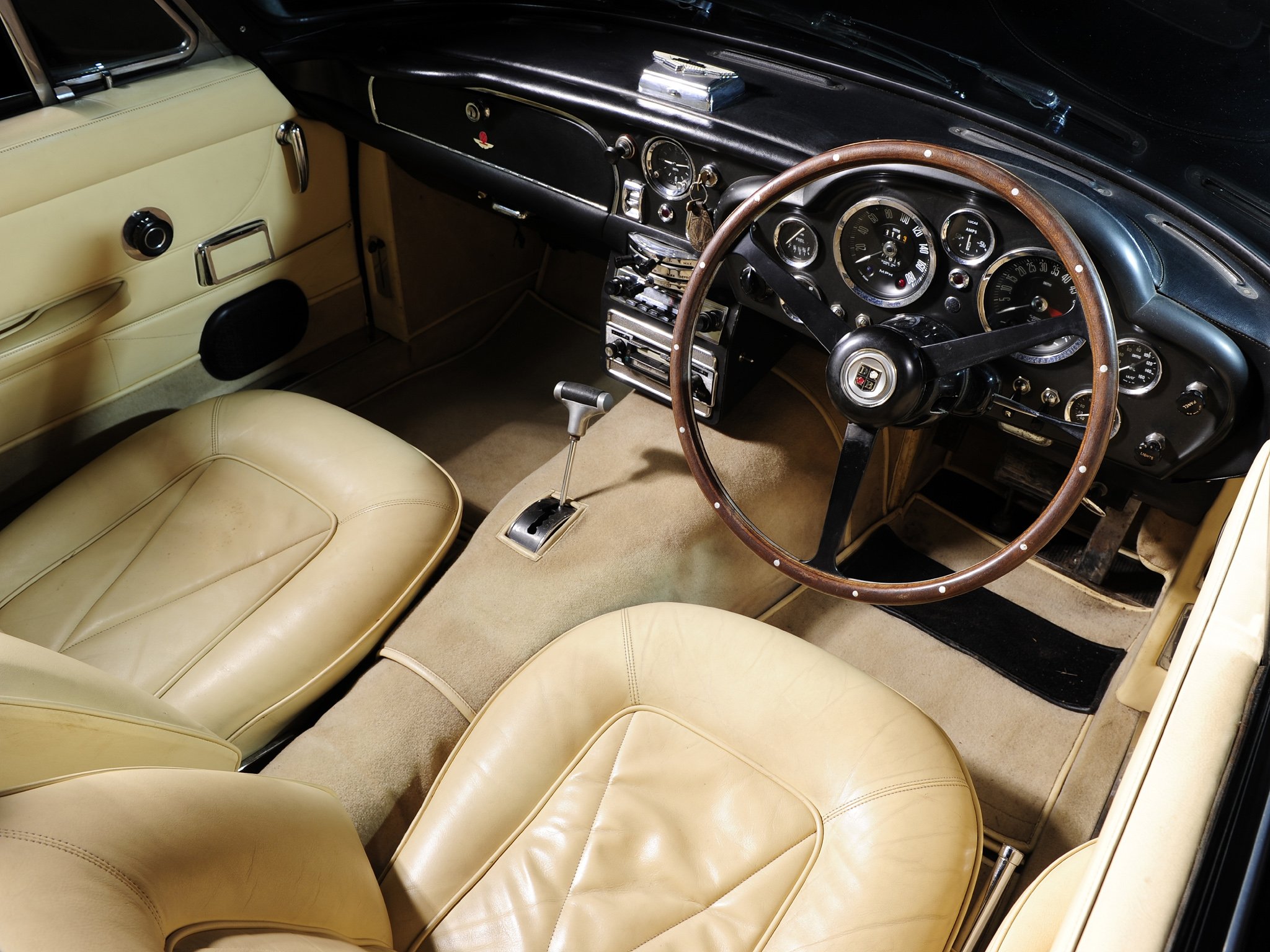 1965 69, Aston, Martin, Db6, Volante, Uk spec, Classic, Interior Wallpaper
