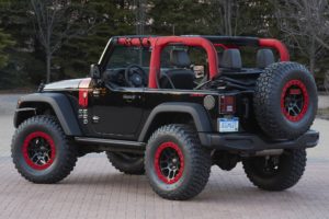 2014, Jeep, Wrangler, Level, Red, Concept,  j k , 4x4, Suv, Tuning