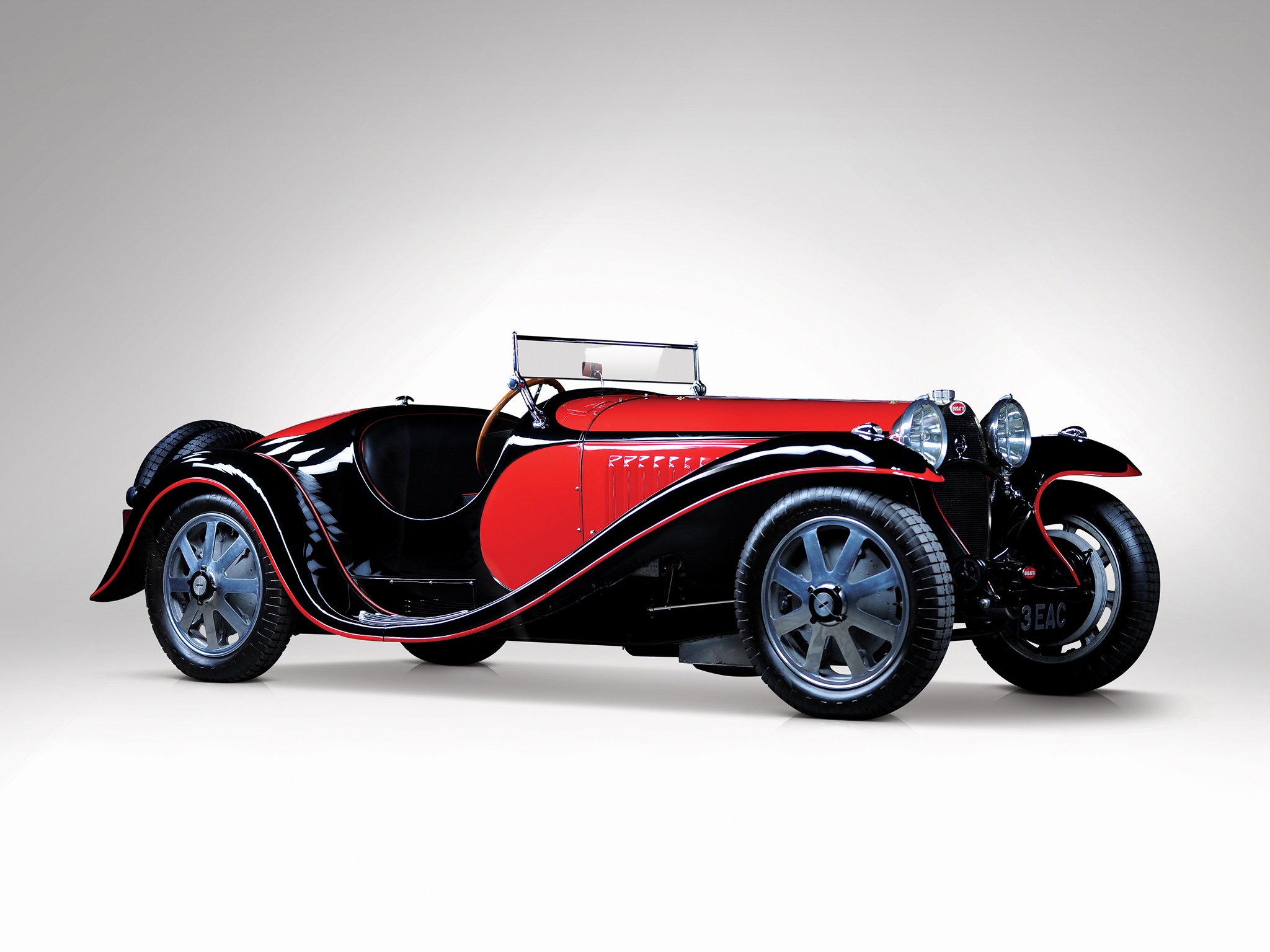 1932 35, Bugatti, Type 55, Roadster, Retro Wallpaper