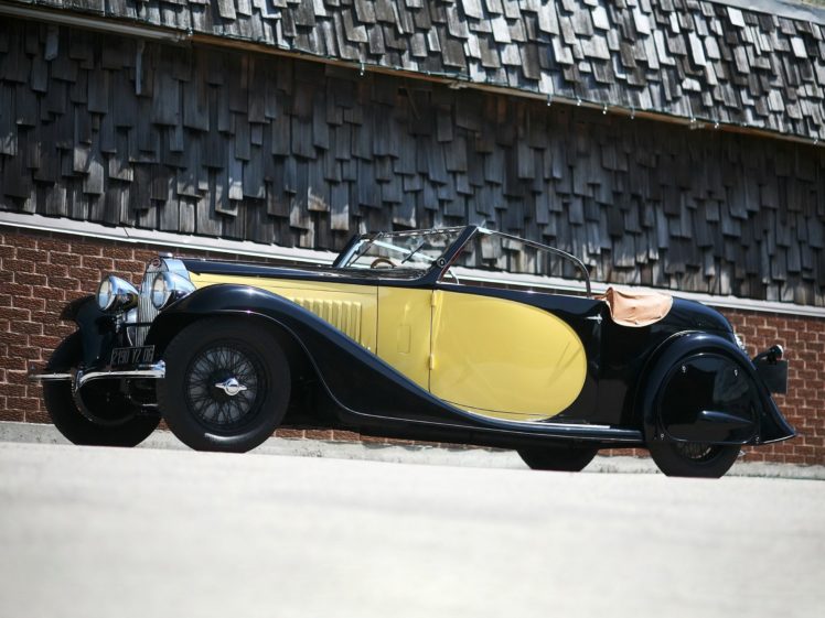 1934, Bugatti, Type 57, Stelvio, Drophead, Coupe,  no57202 , Retro, Luxury HD Wallpaper Desktop Background