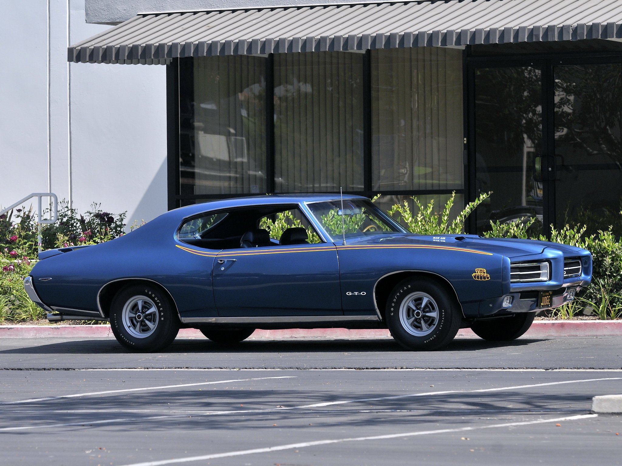 1969, Pontiac, Gto, Judge, Hardtop, Coupe, Muscle, Classic Wallpaper