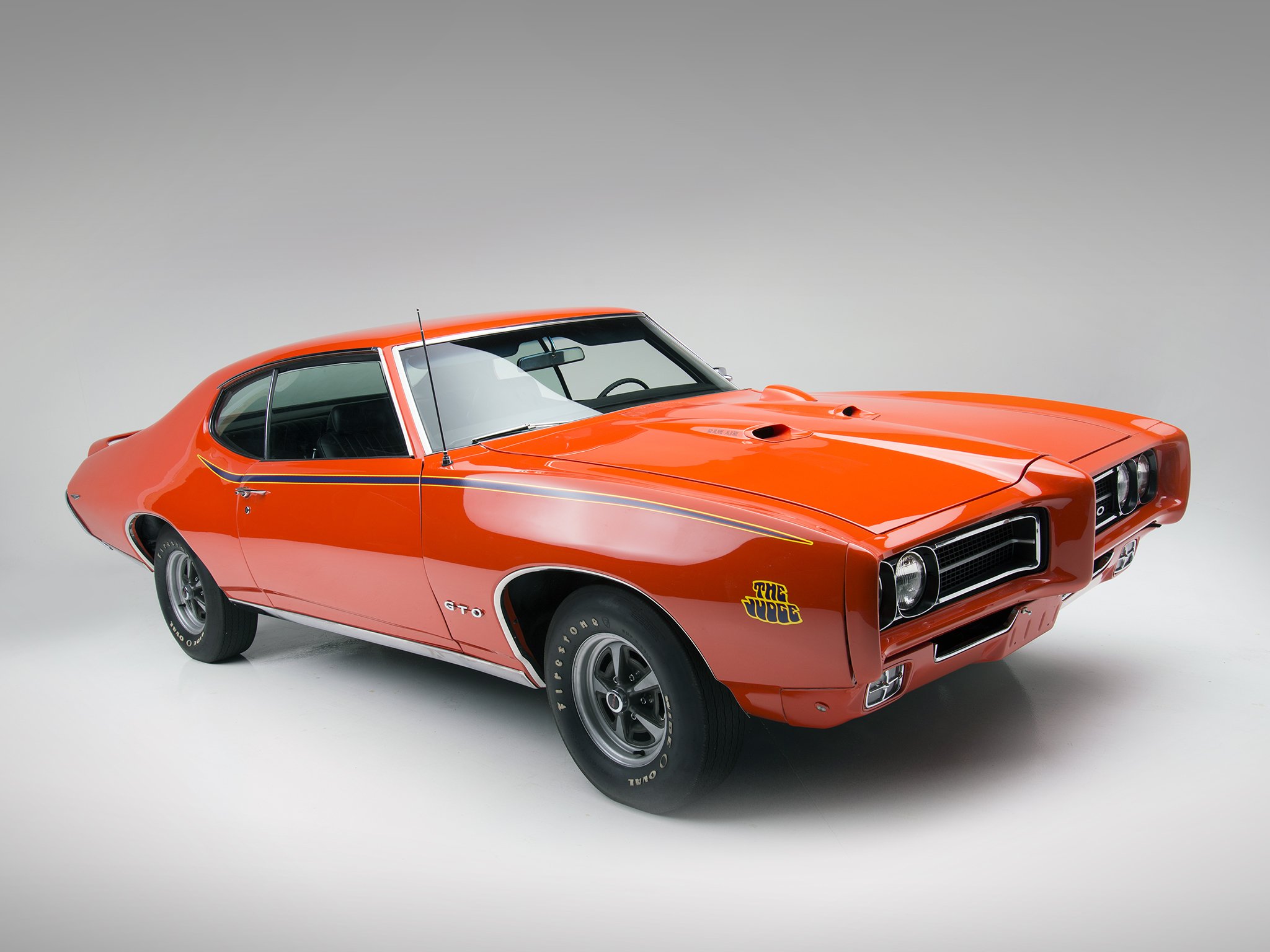 1969, Pontiac, Gto, Judge, Hardtop, Coupe, Muscle, Classic Wallpaper