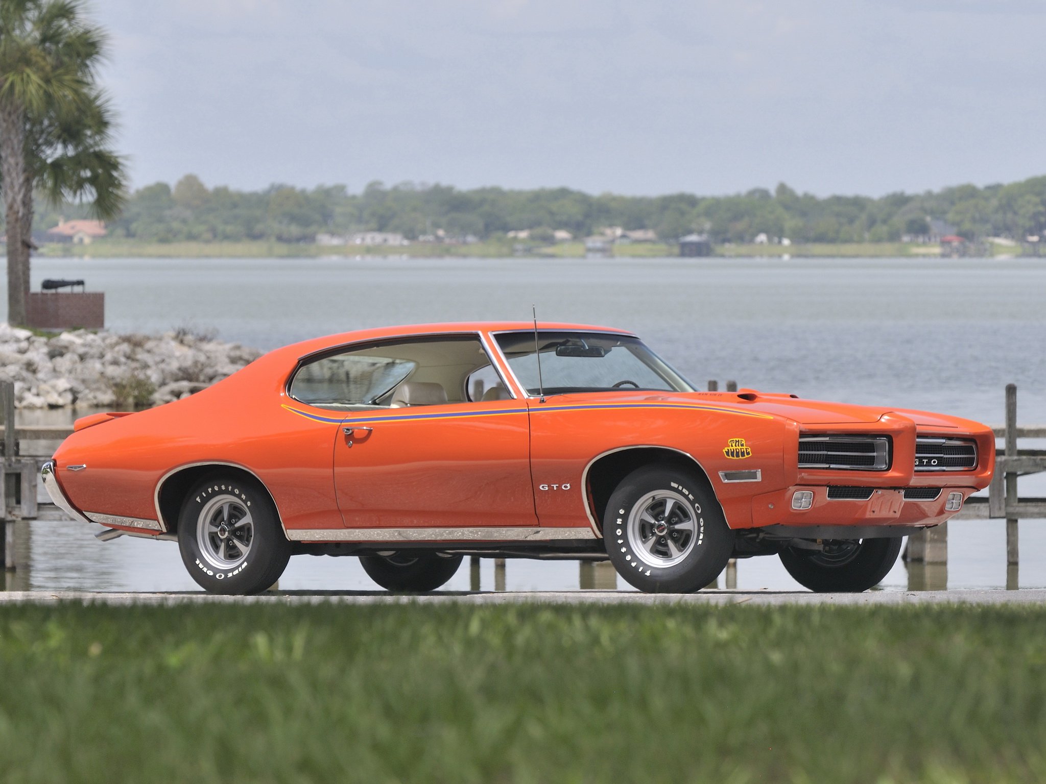 1969, Pontiac, Gto, Judge, Hardtop, Coupe, Muscle, Classic, Ha Wallpaper