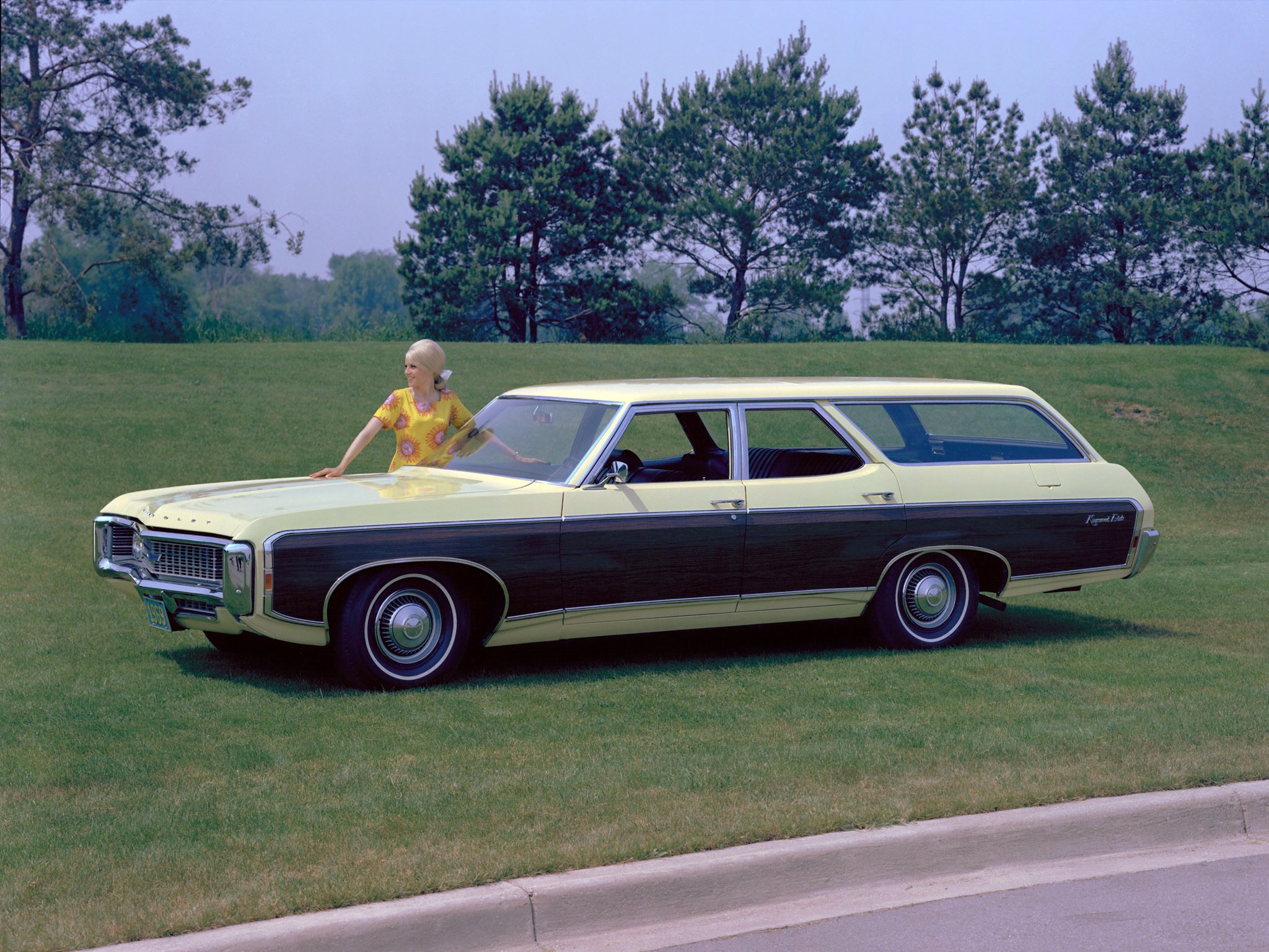 1969, Chevrolet, Kingswood, Estate, Stationwagon, Classic Wallpaper