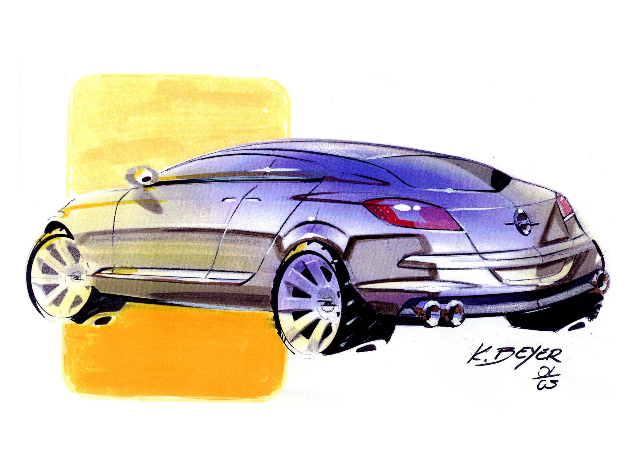 2003, Opel, Insignia, Concept Wallpaper