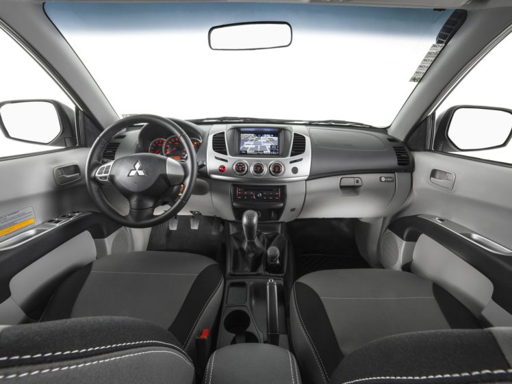 2014, Mitsubishi, L200, Triton, Savana, Pickup, Interior HD Wallpaper Desktop Background