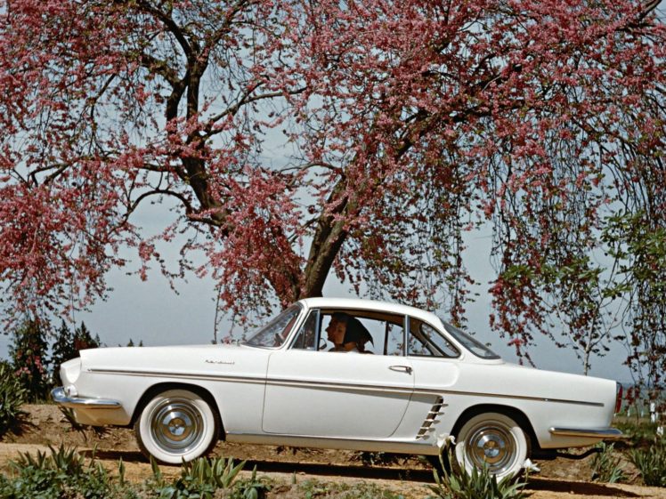 1958, Renault, Floride, Convertible, Retro HD Wallpaper Desktop Background