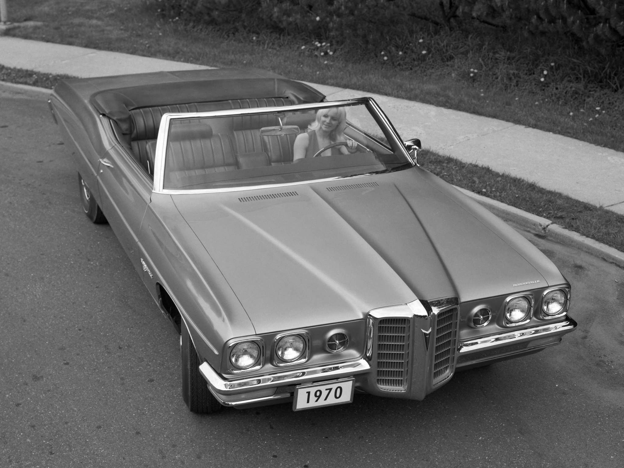 1970, Pontiac, Bonneville, Convertible,  26267 , Classic Wallpaper