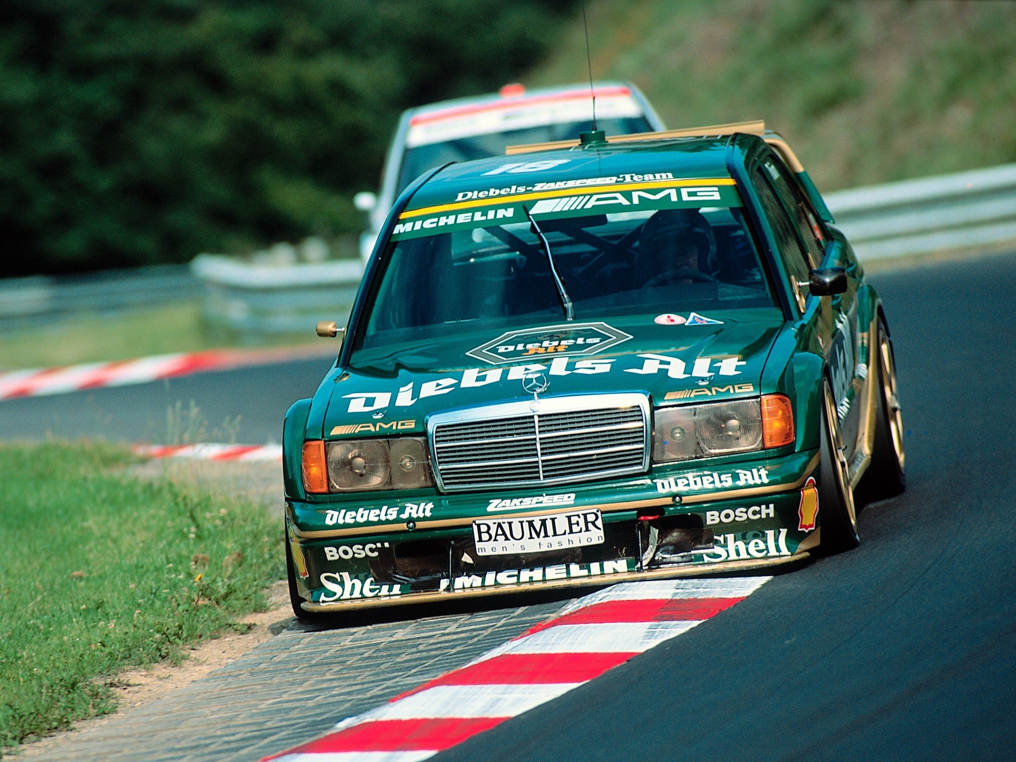 1991 93, Mercedes, Benz, 190e, Evolution, I i, Dtm,  w201 , Race, Racing, 190 Wallpaper