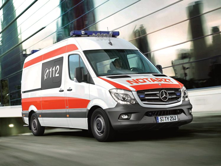 2013, Mercedes, Benz, Sprinter, Notarzt,  906 , Ambulance, Emergency HD Wallpaper Desktop Background