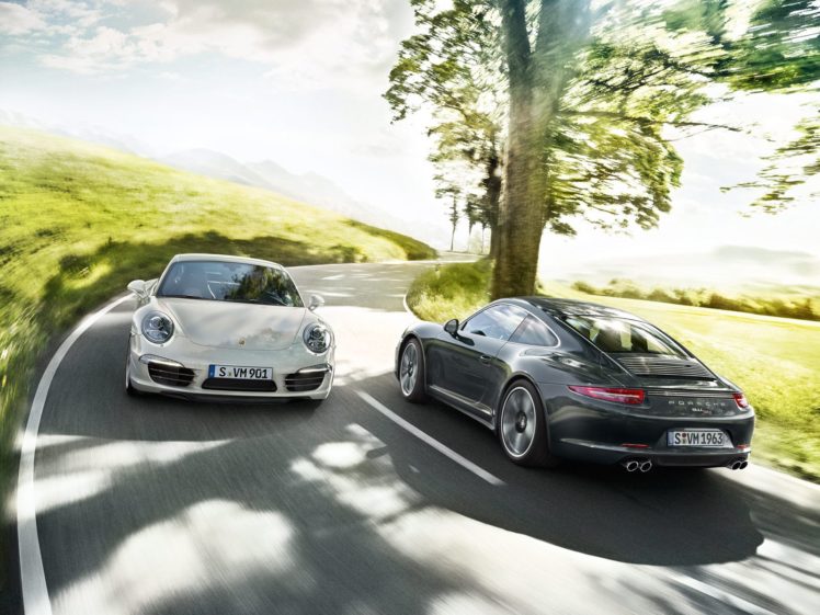 2014, Porsche, 911, Carrera, 50 years edition,  991 , Supercar, Gd HD Wallpaper Desktop Background