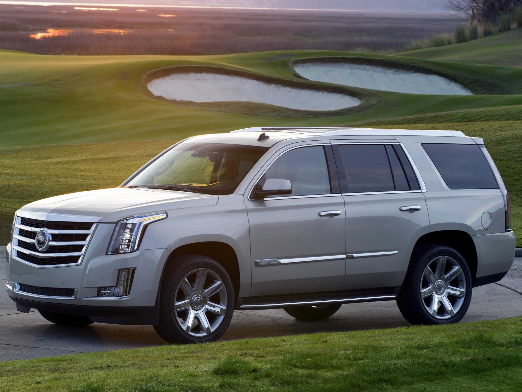 2015, Cadillac, Escalade, Suv, Luxury Wallpaper